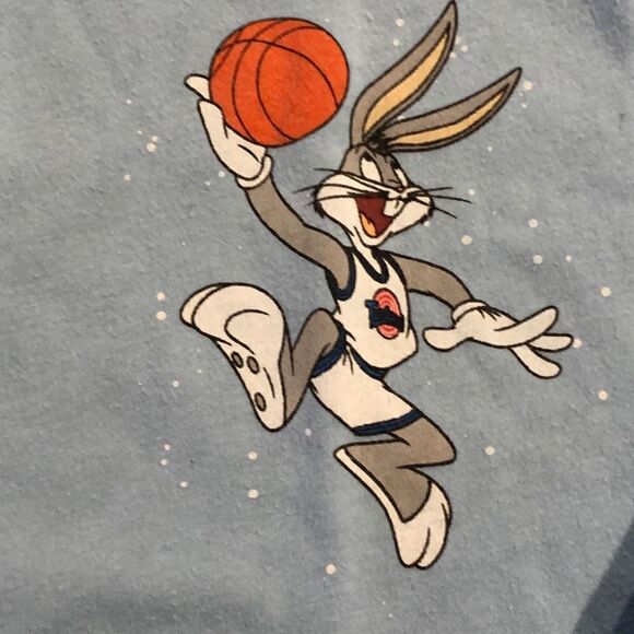 Space Jam Tune Squad Bundle T Shirts Sz. M One Long One Short - Picture 2 of 7